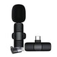Wireless MIC Type C/IOS/Android Mic K8 Wireless Single Microphone For Interview, Vlogging , Podcast