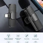 Wireless MIC Type C/IOS/Android Mic K8 Wireless Single Microphone For Interview, Vlogging , Podcast